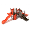 Rider’s Reach Commercial Playground Structure - Ages 2 to 12 yr - Back