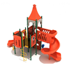 Winding River Lookout Commercial Playground Equipment - Ages 2 to 12 yr - Front