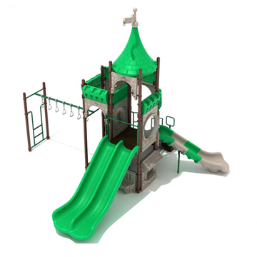Baron’s Bounty Commercial Playground Equipment - Ages 5 to 12 yr - Front