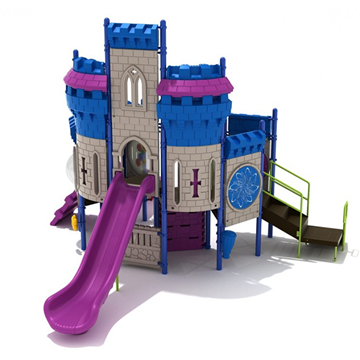 Lambkin’s Lute Commercial Playground Structure - Ages 2 to 12 yr - Front