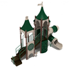 Cordial Castle Commercial Playground Structure - Ages 5 to 12 yr - Back
