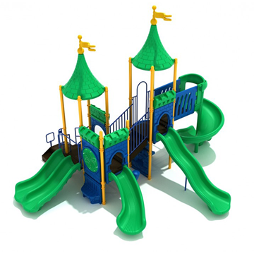 Friar’s Fealty Commercial Playground Equipment - Ages 2 to 12 yr - Front
