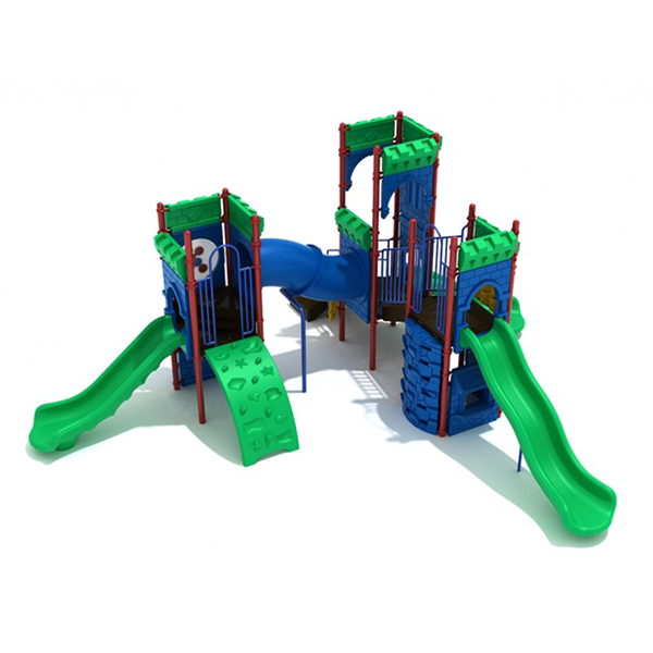 Ballgally Berm Commercial Playground Equipment - Ages 2 to 12 yr - Front