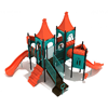Dragon’s Dungeon Commercial Playground Equipment - Ages 2 to 12 yr - Back