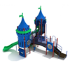 Gilded Towers Commercial Playground Equipment - Ages 2 to 12 yr - Back2