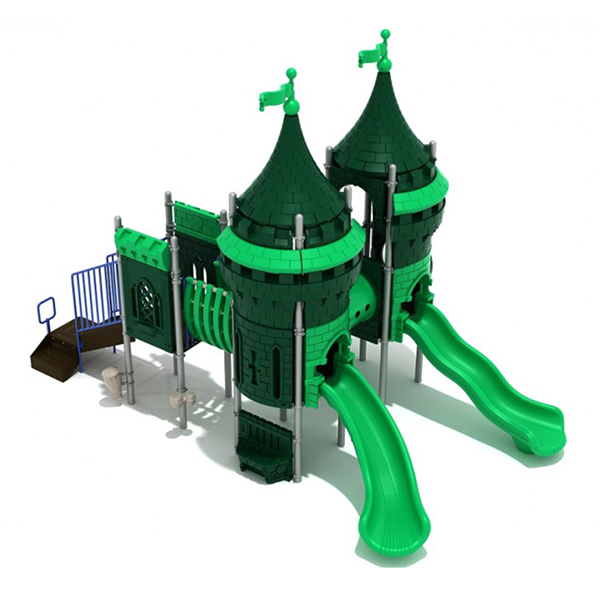 Jade Paradise Commercial Playground Equipment - Ages 2 to 12 yr - Front