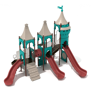 Bravery Helm Commercial Playground Equipment - Ages 5 to 12 yr - Front