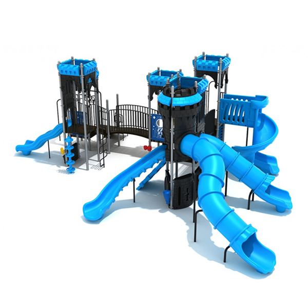 Seaside Spires Commercial Playground Equipment - Ages 5 to 12 yr - Front