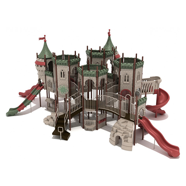 Wizard’s College Commercial Playground Equipment - Ages 2 To 12 Yr - Front
