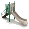 3 Foot Single Straight Freestanding Slide - Ages 2 To 12 Yr - Front