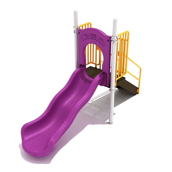 3 Foot Single Wave Freestanding Slide - Ages 2 to 12 yr