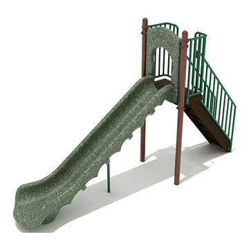 5 Foot Single Straight Freestanding Slide - Ages 2 to 12 yr