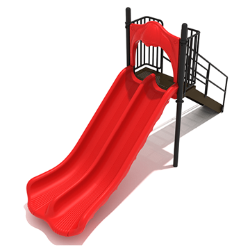5 Foot Double Straight Freestanding Slide - Ages 2 to 12 yr