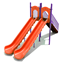 6 Foot Twin Straight Freestanding Slide - Ages 2 to 12 yr