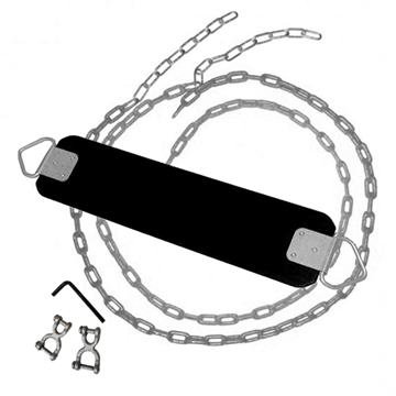 Elite Swing Belt Package with Chains, Clevises, and Clevis Tool for Commercial Swing Sets