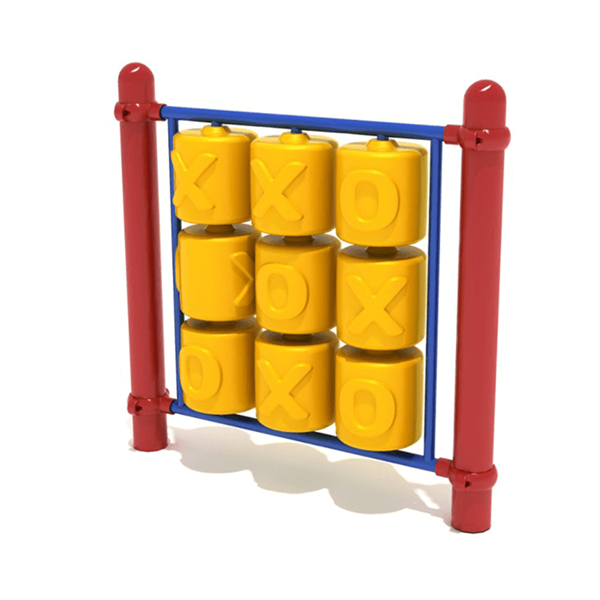 Traditional Tic-Tac-Toe Freestanding Playground Panel - Ages 2 to 12 yr - Primary