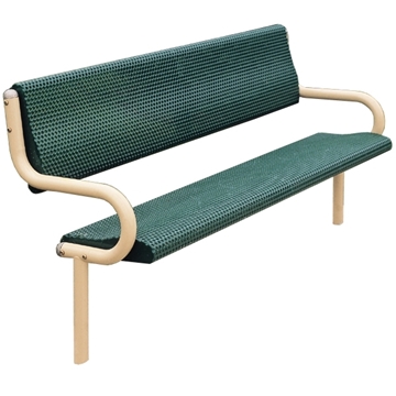Perforated Steel Bench
