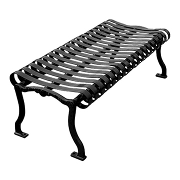 Iron Valley Steel Backless Bench
