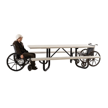 Dual Wheelchair Access Picnic Table