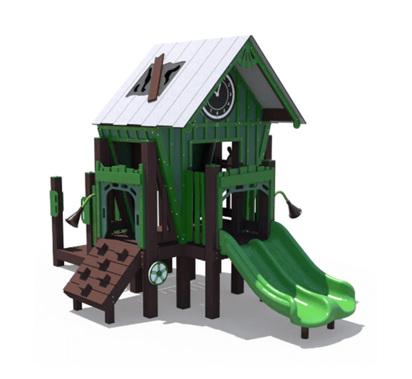 RFX-30191 - Froggy's Playland Environmentally-Friendly Playhouse Set - Ages 2 To 5 Yr