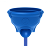 Triple Toss Funnel Ball Game - Ages 2 to 12 yr - Blue
