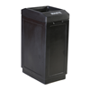 39-Gallon Trash Receptacle With Open