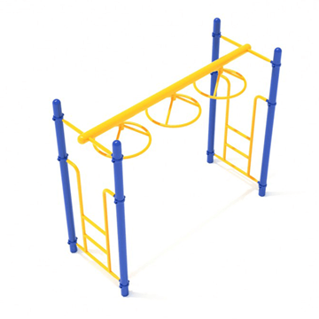PTC016 - 3-Wheel Swing Ladder Spinning Playground Climber - Ages 5 To 12 Years 