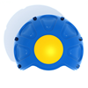PFS063 - Egg Whirler Playground Spinning Seat - Top
