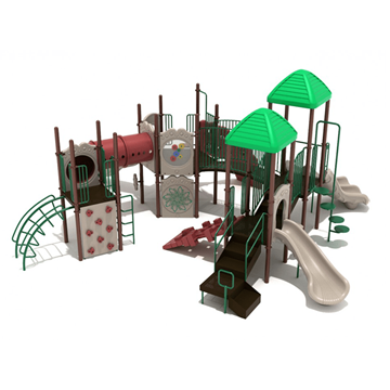 PKP270 - Baraboo Large Commercial Playground Equipment - Ages 2 To 12 Yr