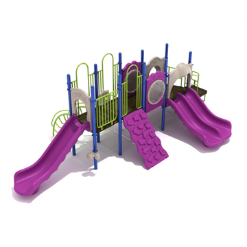 PKP255 - Barberton Daycare Playground Equipment - Ages 2 To 12 Yr - Back