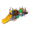 PKP236 - Baton Rouge Elementary School Playground Equipment - Ages 2 To 12 Yr - Back