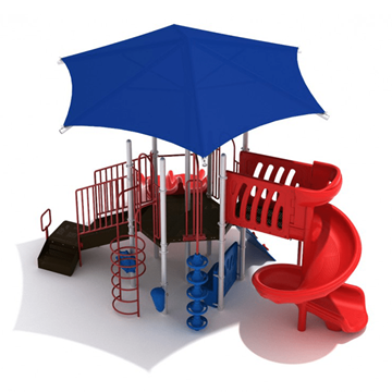 PKP290 - Broussard HOA Playground Equipment - Ages 2 To 12 Yr - Front
