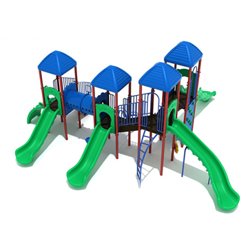 PKP191 - Cape May Commercial Metal Playground Equipment - Ages 5 To 12 Yr - Front