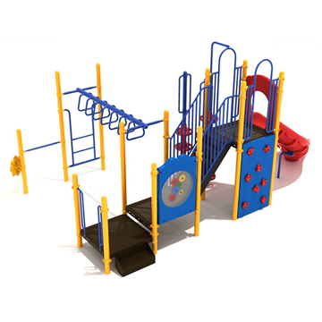 PKP220 - Charlotte Kids Outdoor Play Equipment - Ages 5 To 12 Yr