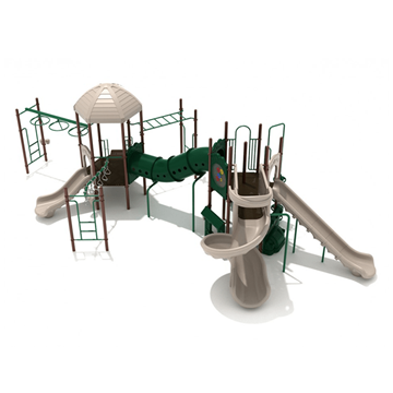 PKP287 - Fairhope Industrial Playground Equipment - Ages 5 To 12 Yr - Front