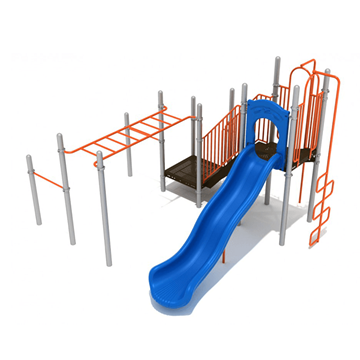 PKP224 - Forest Grove Metal Playground Equipment - Ages 5 To 12 Yr - Front
