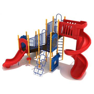 PKP122 - Fort Collins Kids Outdoor Play Equipment - Ages 5 To 12 Yr - Front