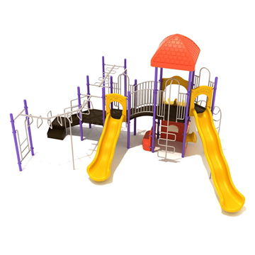 PKP240 - Gainesville Commercial Grade Playground Equipment - Ages 5 To 12 Yr - Front