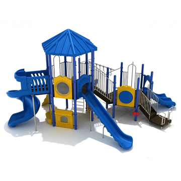 PMF013 -  Antero Outdoor Commercial Play Structures - Ages 5 To 12 Yr - Front