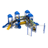 PMF038 - Boardwalk Place Industrial Playground Equipment - Ages 5 To 12 Yr - Back