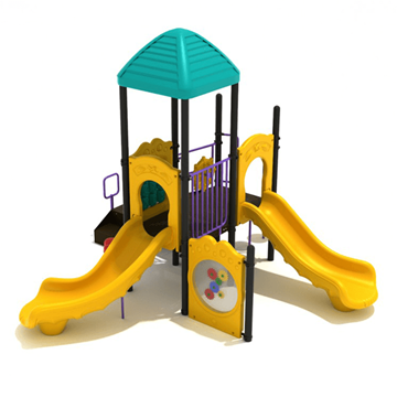 PKP135 - Miami Beach Playground Equipment For Daycare - Ages 2 To 5 Yr  - Front
