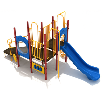 PKP208 - Ponte Vedra Daycare Playground Equipment - Ages 2 To 12 Yr  - Front