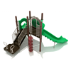 PMF033 - Timbers Edge Playground Equipment For Preschools - Ages 2 To 12 Yr - Back