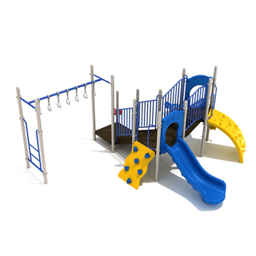 PKP136 - Quincy Commercial Metal Playground Equipment - Ages 5 To 12 Yr - Front