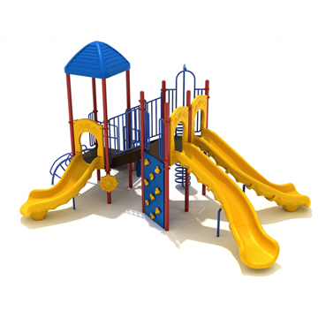 PKP215 - Independence Elementary School Playground Equipment - Ages 2 To 12 Yr - Front