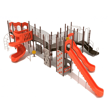 PKP254 - Loveland Massive Commercial Playground Equipment - Ages 5 To 12 Yr - Front