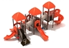 PMF047 - Hidden Oak School Yard Play Structures - Ages 2 To 12 Yr - Back