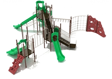 PKP253 - Oceanside Massive Commercial Playground Equipment - Ages 5 To 12 Yr  - Front