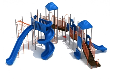 PKP279 - Middleberg Heights School Age Playground Equipment - Ages 5 To 12 Yr - Front