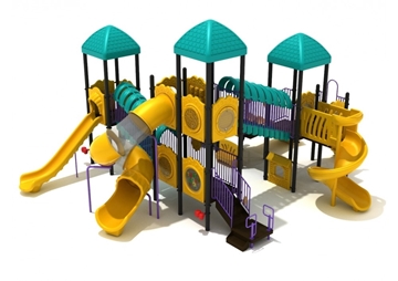 PMF036 - Harrison Square Commercial Children's Play Equipment - Ages 2 To 12 Yr  - Front